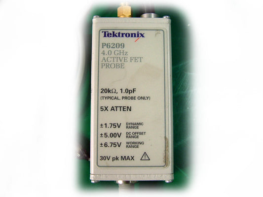 Tektronix P6209 Probe Active Frequency Range 4 GHz, 5x, Type Active FET Probe