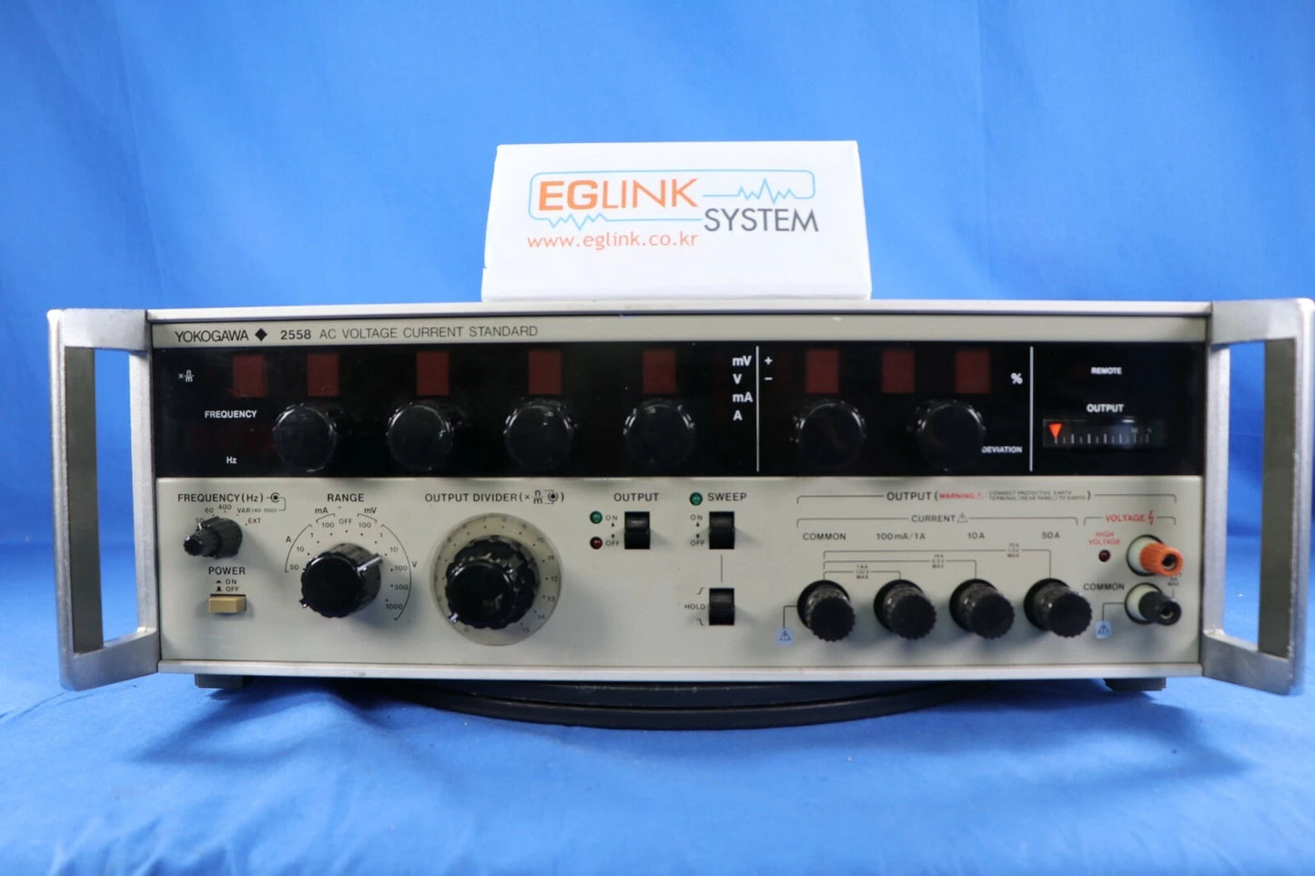 Yokogawa 2558-03 Standard Voltage Current AC with GPIB & Remote Control I/F