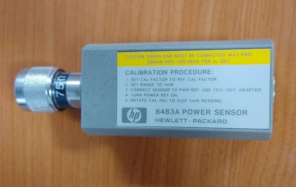 Keysight 8483A RF Power Meter Sensor 75ohm