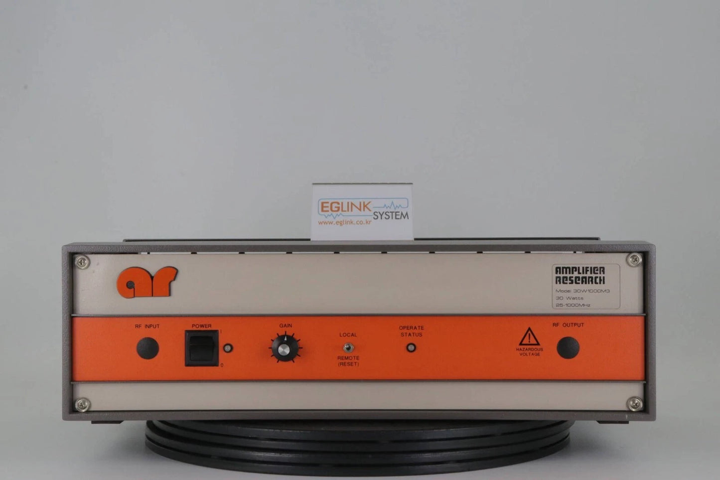 AR 30W1000-M3 RF Power AMP 25~1000MHz 30W, , N type output on the rear panel