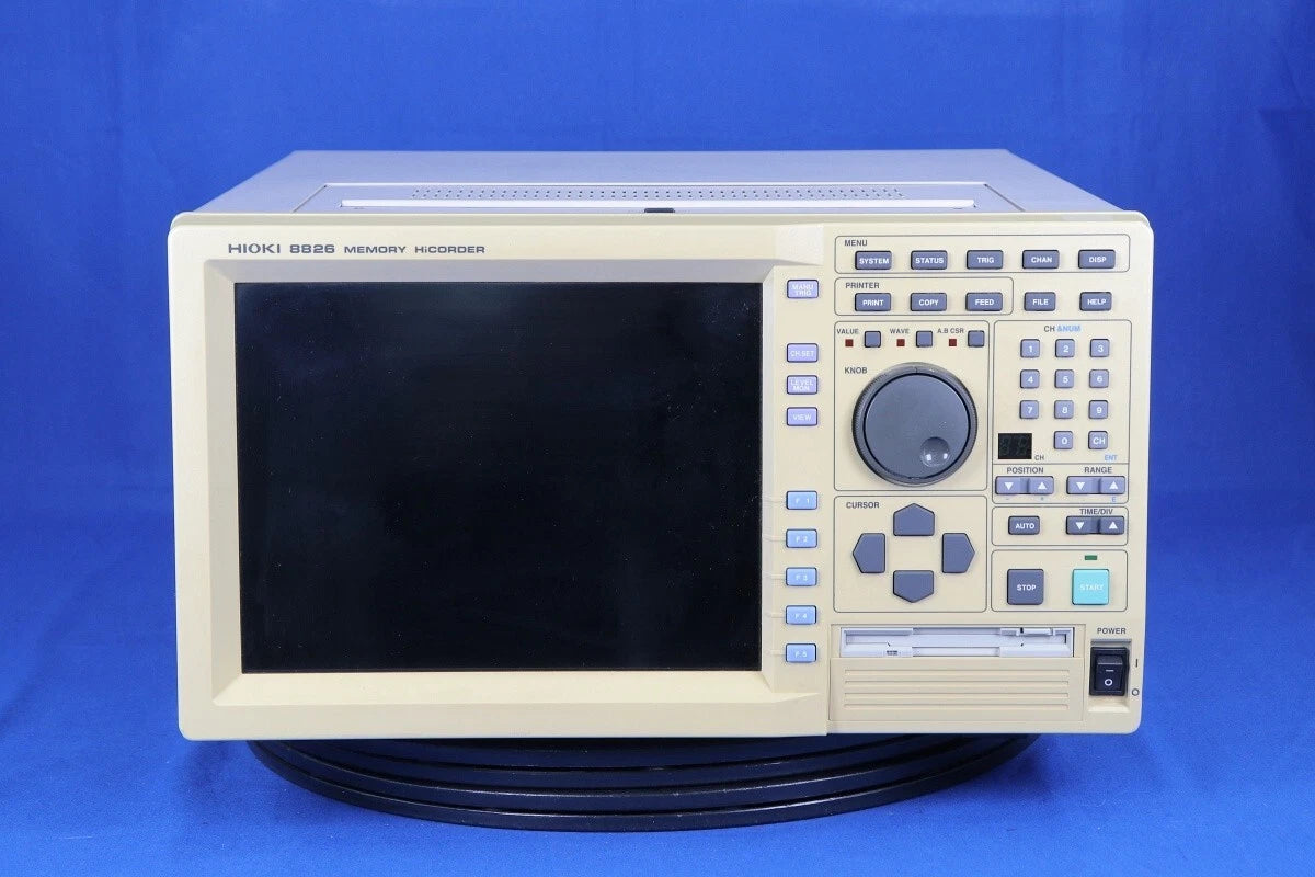 Hioki 8826 Recorder Hybrid 32ch, 8936 (2CH for voltage measurement) 16 module