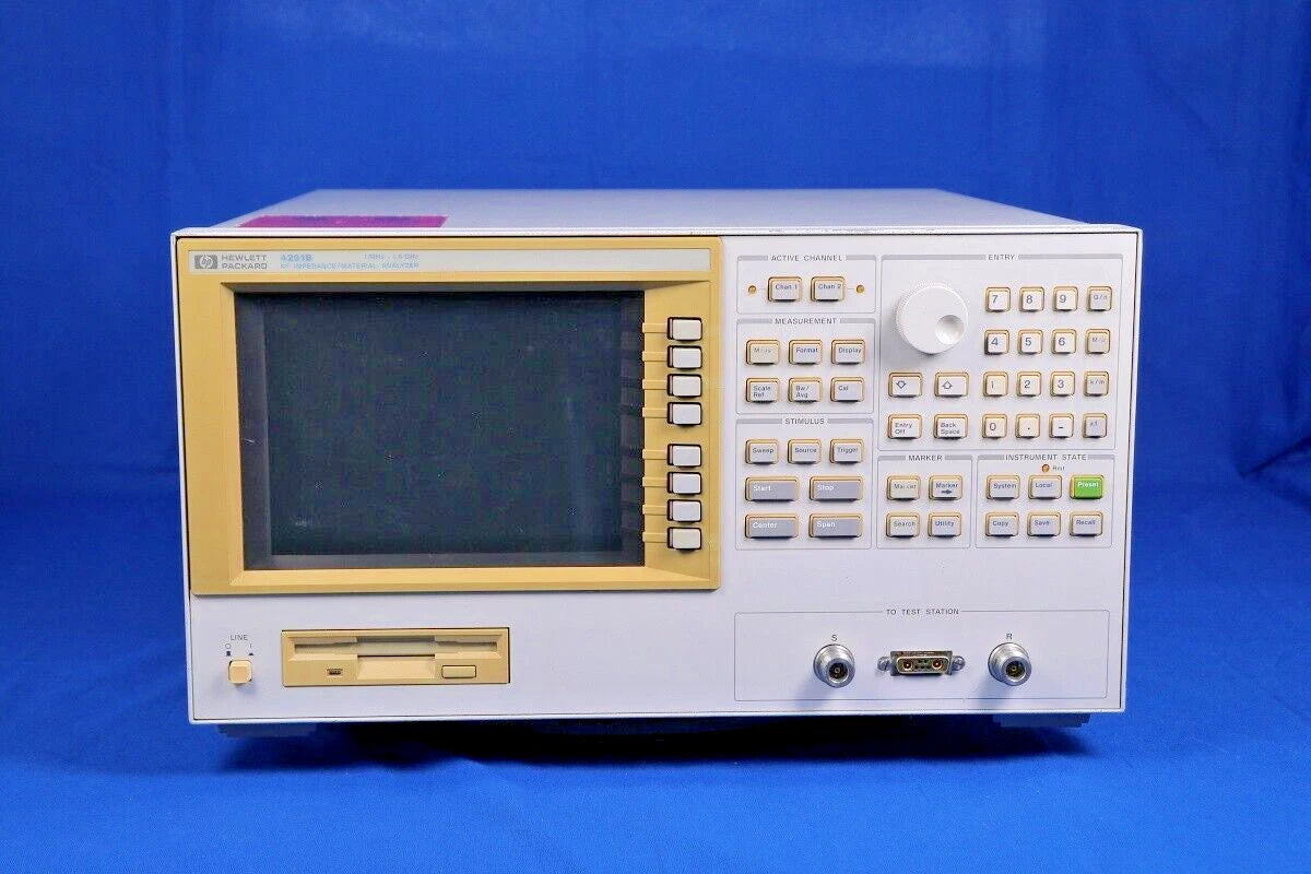 HP 4291B Impedance Analyzer with HP 4291A test station & test head