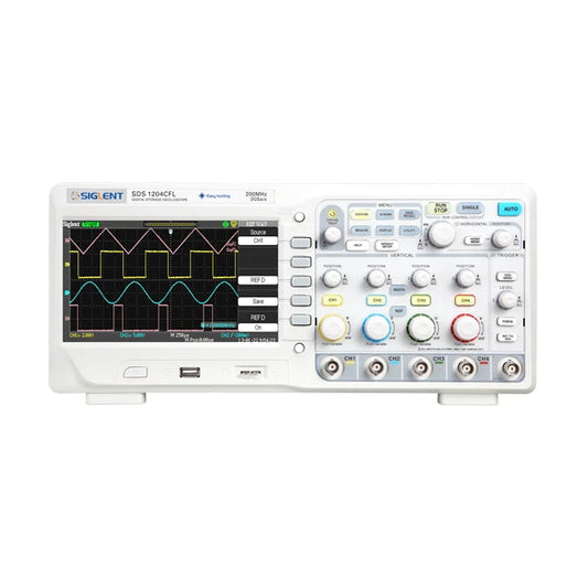 [brand new]Siglent SDS1302CFL Oscilloscope Digital 300MHz 2CH, 7 inch color LCD
