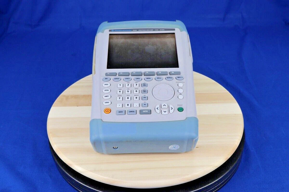 R&S FSH20 Spectrum Analyzer HH TG 9kHz to 20GHz (Model 20) Resolution bandwidth: