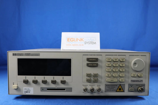 HP 8168F Laser Source Tunable opt 023(angled non contact Connect option)