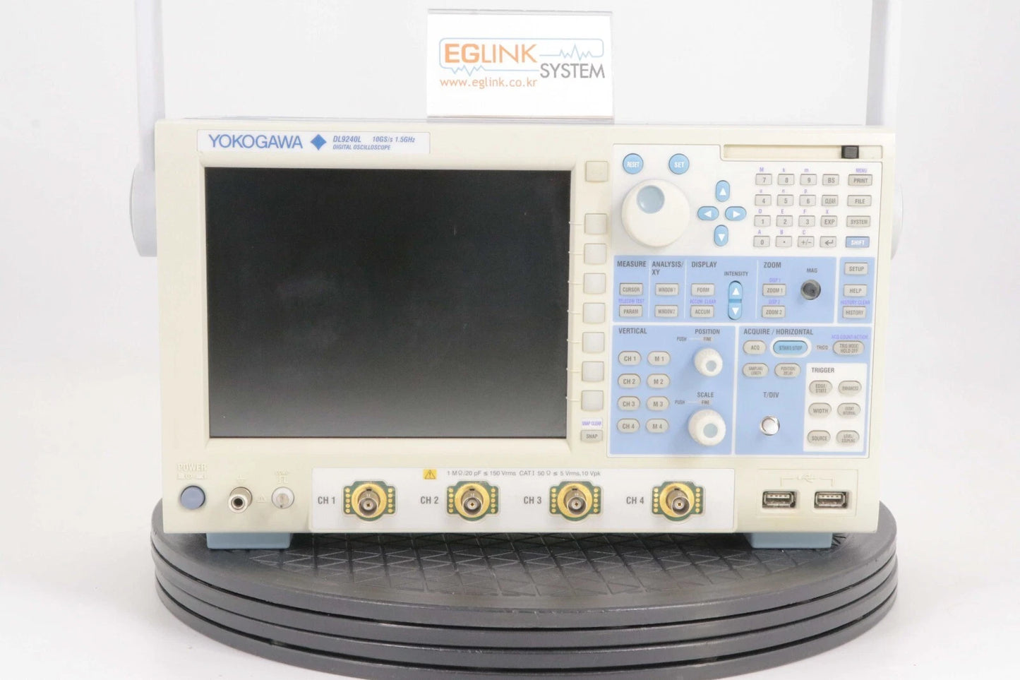 Yokogawa DL9240L(701313) Oscilloscope Digital 4 ch 1.5 GHz opt -M-HJ/B5/P2/C8/F5