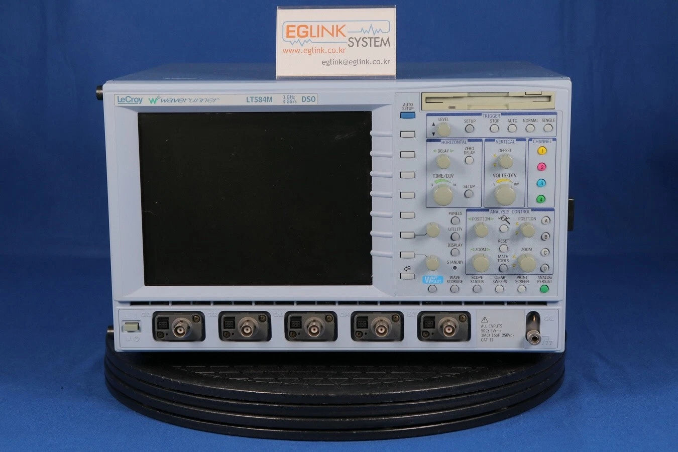LeCroy LT584M Oscilloscope Digital 1 GHz, 2 GS/s, 4 Ch., 250 kpts/ch.