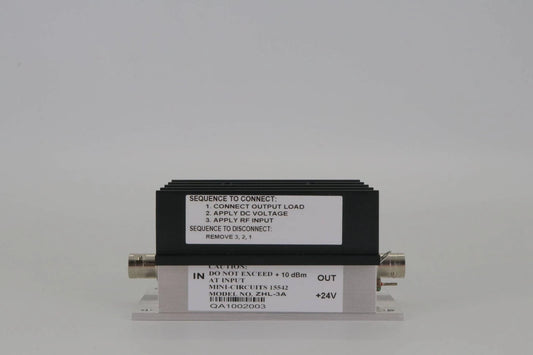 Mini Circuit ZHL-3A RF Power AMP Medium High Power 0.4 to 150MHz, 29 dBm min./ h