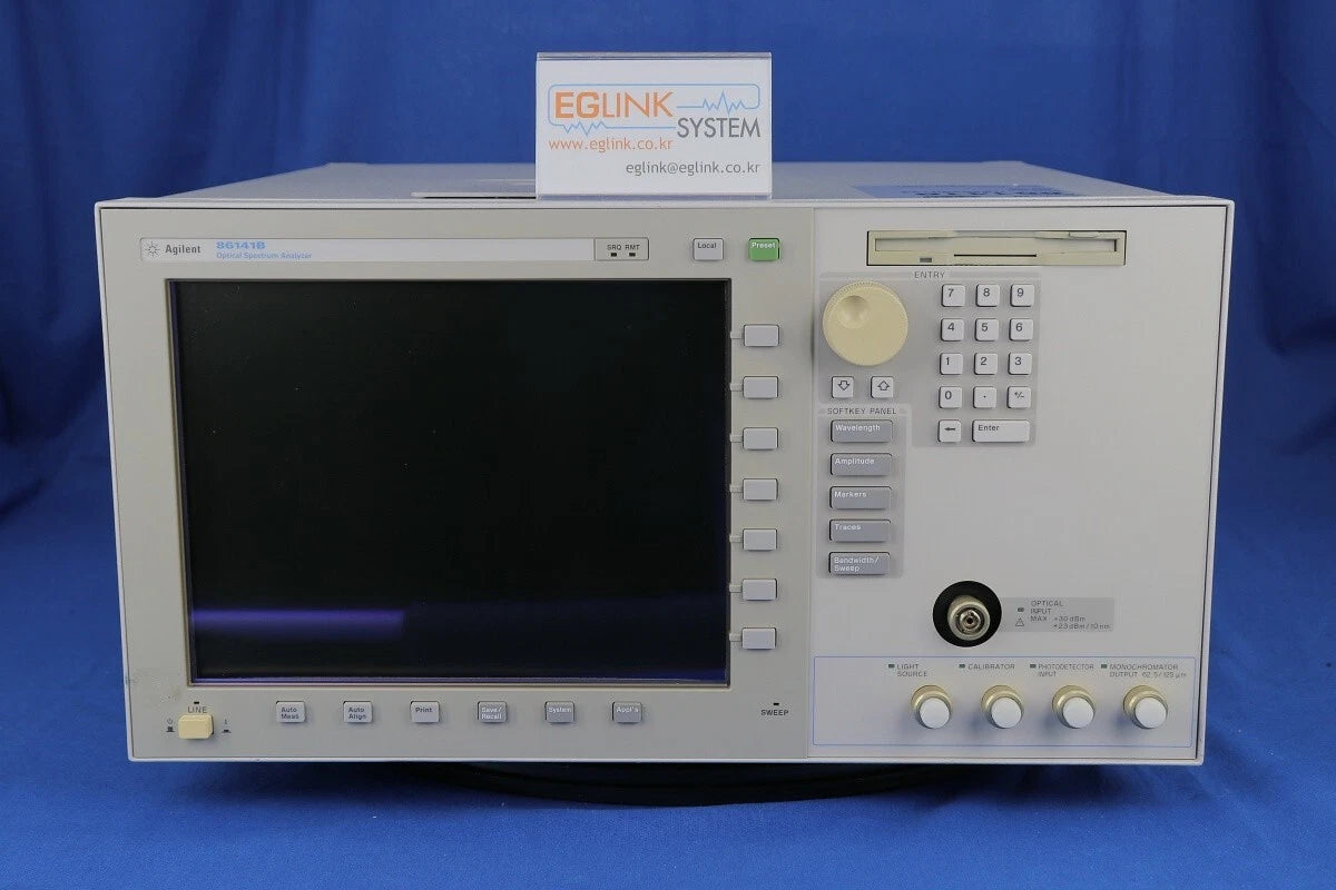 Agilent 86141B Optical Spectrum Analyzer 600 to 1700nm, opt 002/ 006