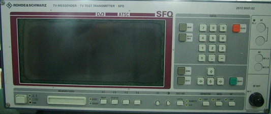 R&S SFQ TV Test Transmitter