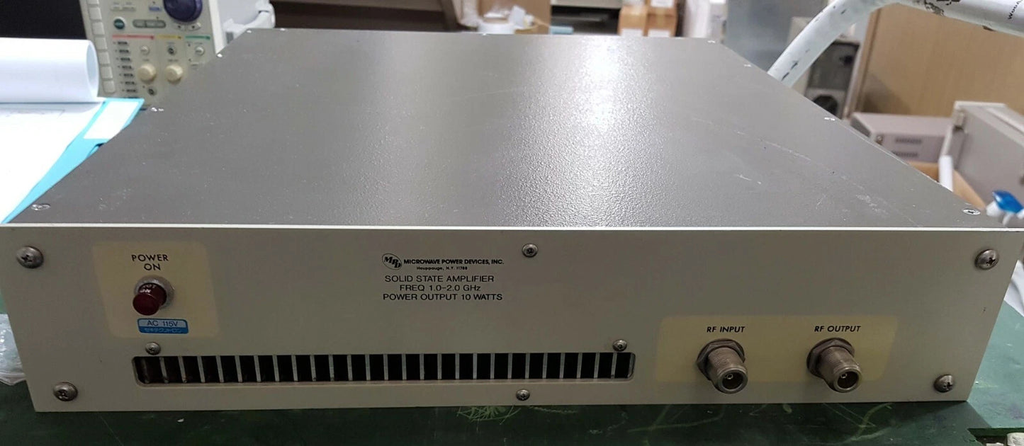 MPD LAB1-1020-10 RF Power AMP Solid State Amplifier, 1GHz to 2GHz, output 10W