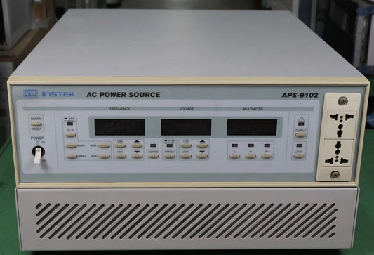 GW APS-9102 Power Supply AC output : 1000VA/ 0.0~300.0V 0.1V step/ max current a