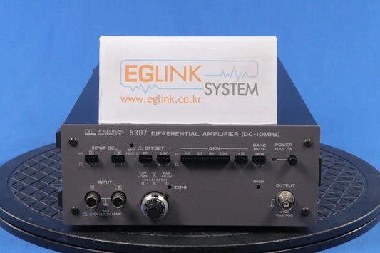 NF 5307 AMP Differential DC to 10MHz, High gain: 10 to 1000