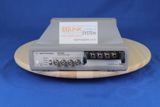 Agilent N7745A Optical Power Meter Optical Multiport, N7740 FI, opt E02