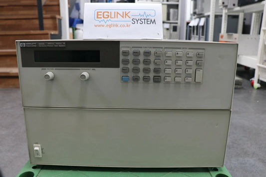 HP 6843A Power Supply AC 230V/ 16Arms/Regulatory Test Solution is specifically