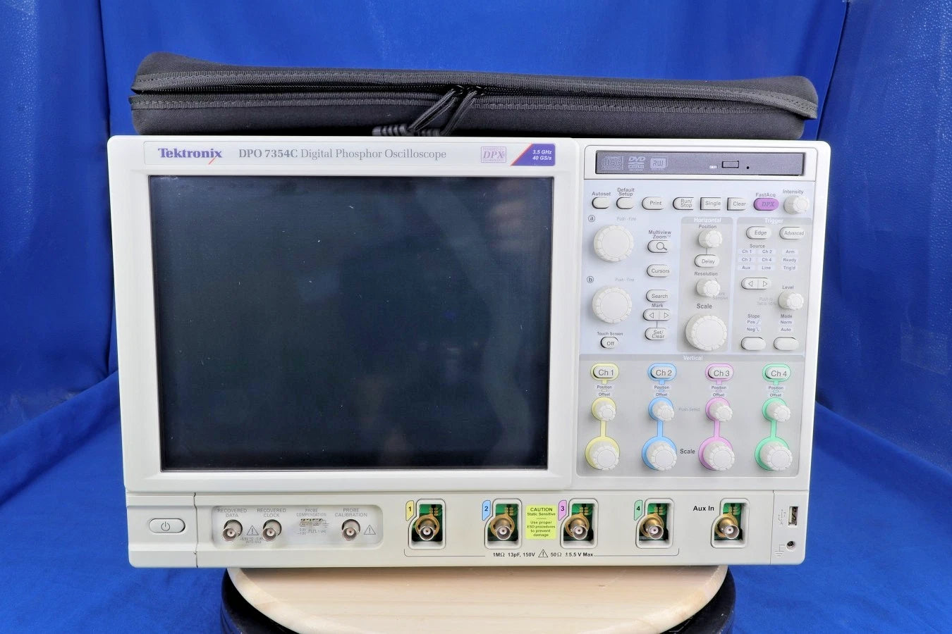 Tektronix DPO7354C Oscilloscope Digital 3.5Hz 4ch 40GS/s op 2RL/DJA/ET3/USB2/PGY
