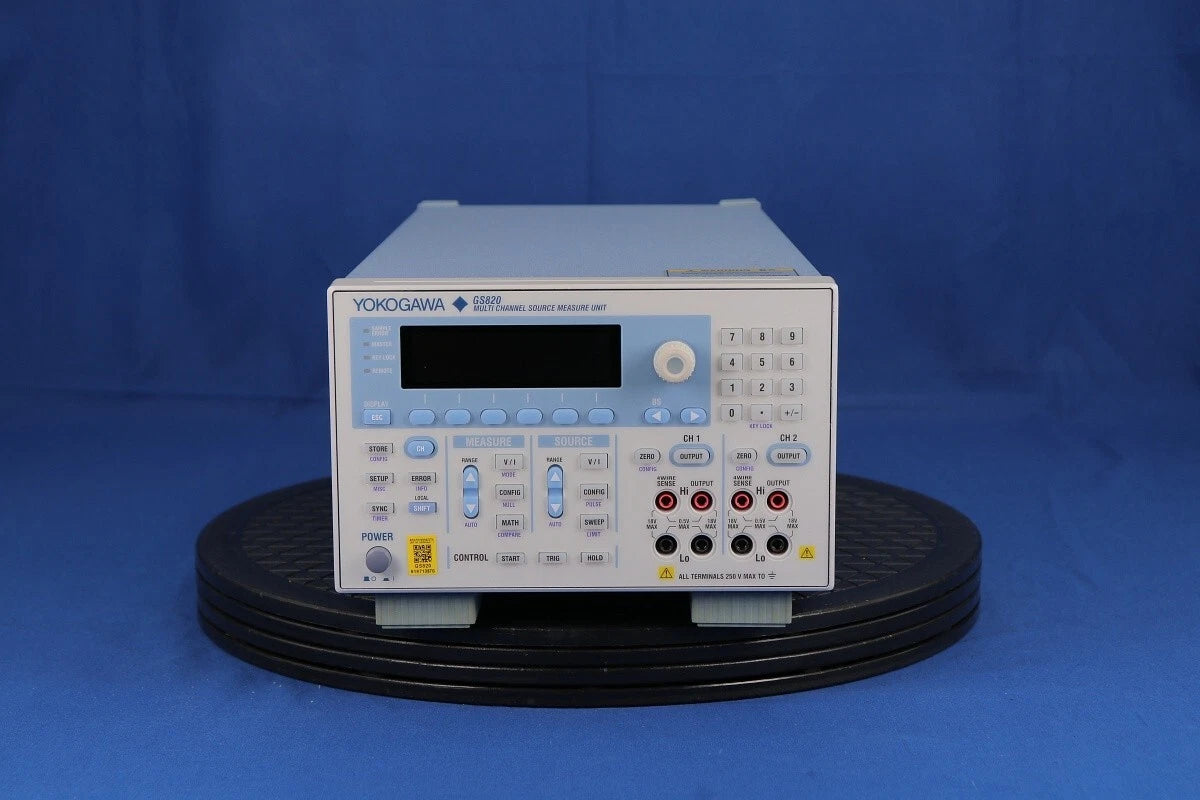 Yokogawa GS820 Source Meter Multi-Channel DC Source with Measurement, 765601-M/7