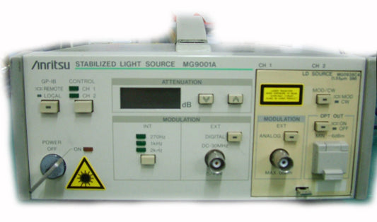 Anritsu MG9001A Optical Light Source MG0938C4