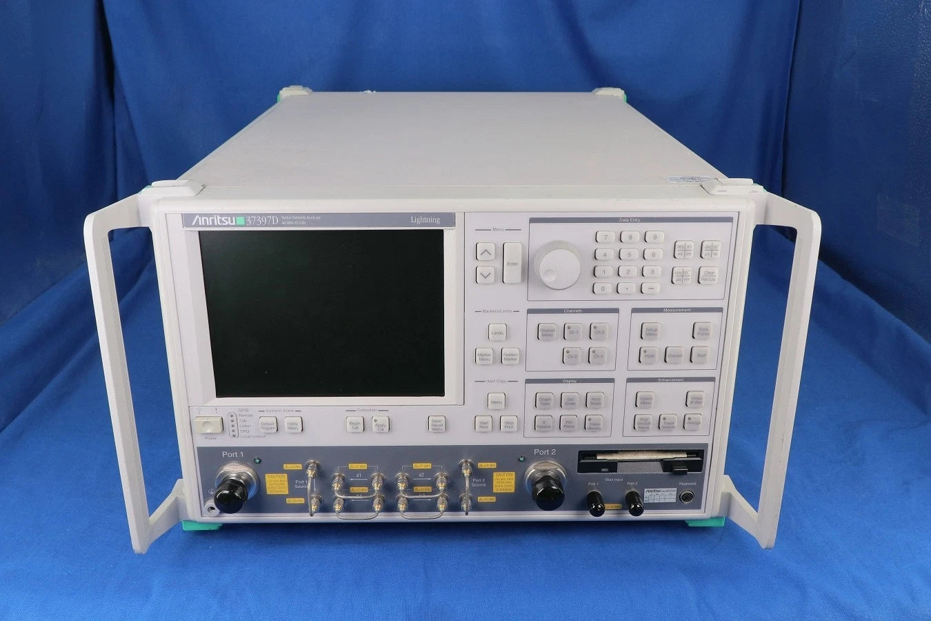Anritsu 37397D Network Analyzer 40MHz to 65GHz with SM5975 3671K50-1 2 units