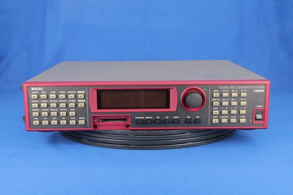 Astro VG-870B Video Generator Digital iTMDS(DVI-D 1/ DVI-D 2)