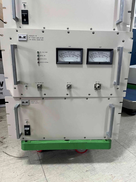 R&K A8520-R RF Power AMP 4MHz to 85MHz, 63dB 2KW, with full test but no warranty