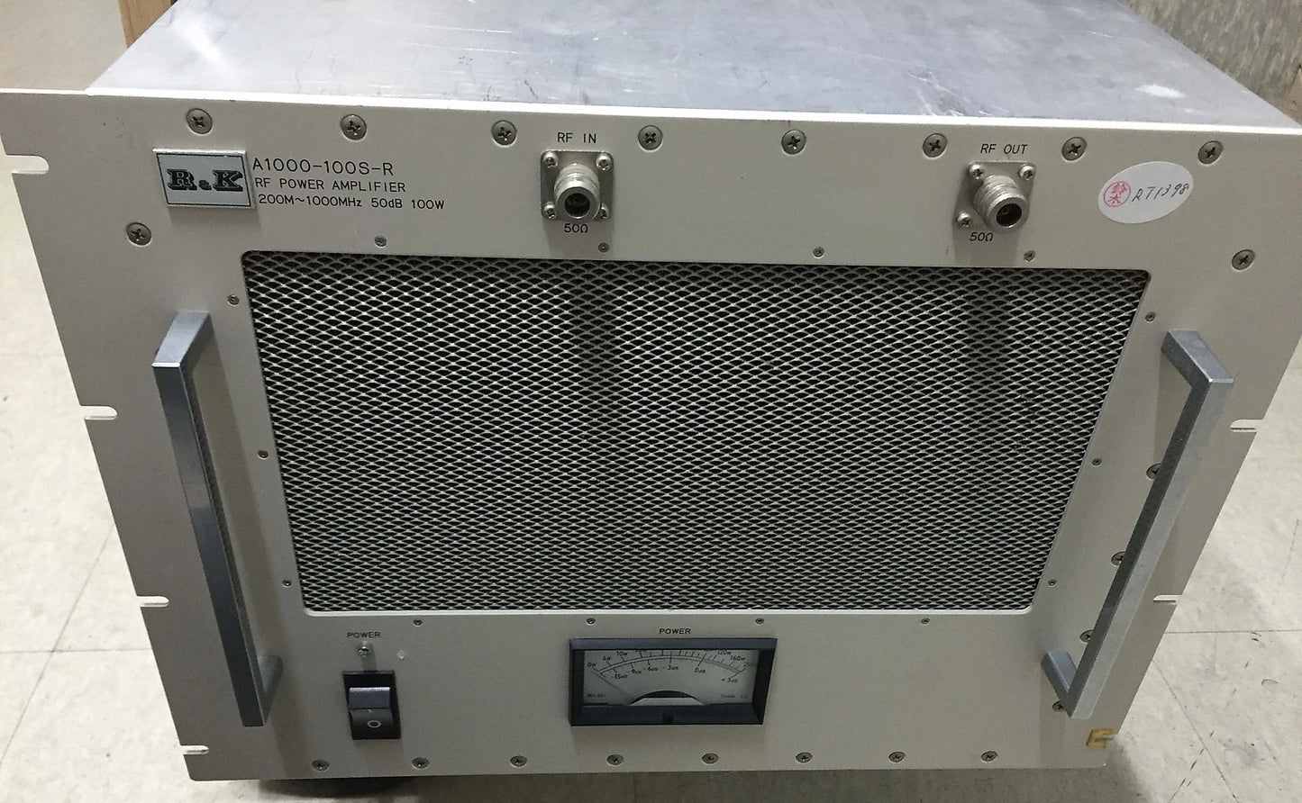 R&K A1000-100S-R RF Power AMP