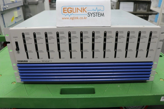 Kikusui PFX2411 Battery Tester 12Ch tester for EDLC test 0 to 5.0000V/