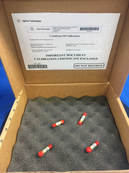 Keysight 8493C RF Attenuator Fixed with Keysight original packing