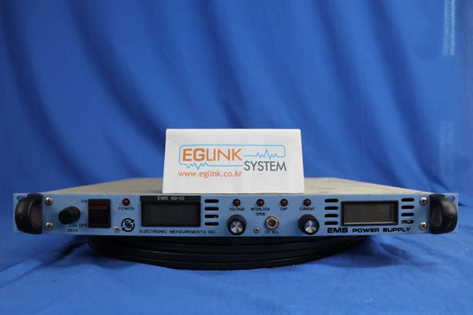 TDK-LAMBDA EMS60-10 Power Supply DC 60V/10A/600W,100mVpp Ripple, 1U size 7Kg, in