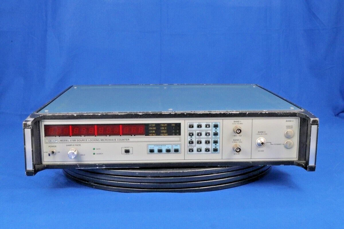 EIP 578B Microwave Counter Source Locking Microwave Counter