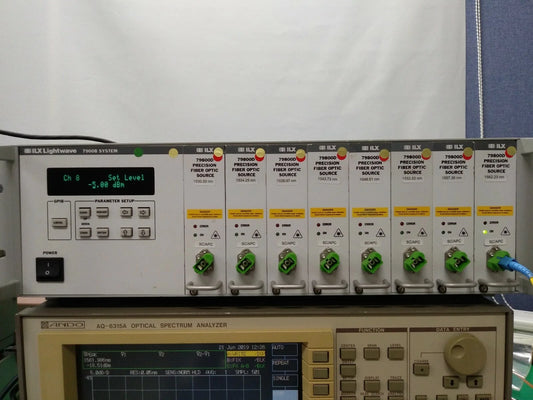 ILX 7900B with 79800D Light Source with 79800D Module 8 units