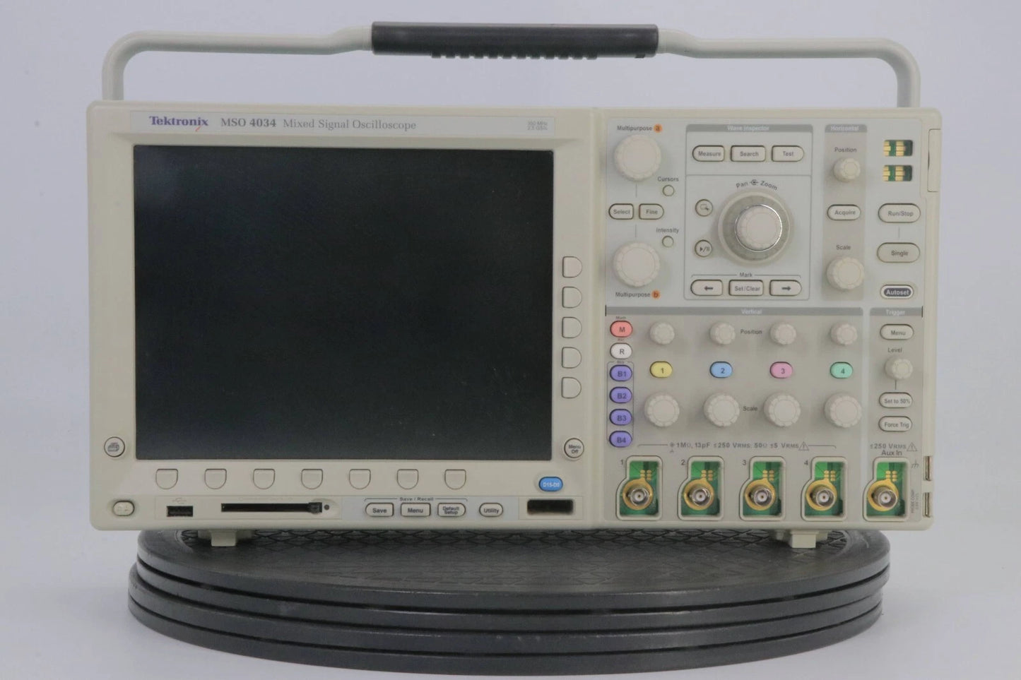 Tektronix MSO4034 Oscilloscope Digital Mixed Signal 4+16 ch 350MHz, 5GS/s, 4ch,