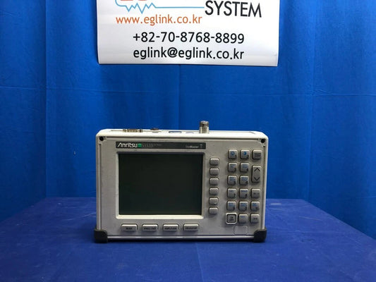 Anritsu S331D Sitemaster scratch on the front panel/ with generic cal kit