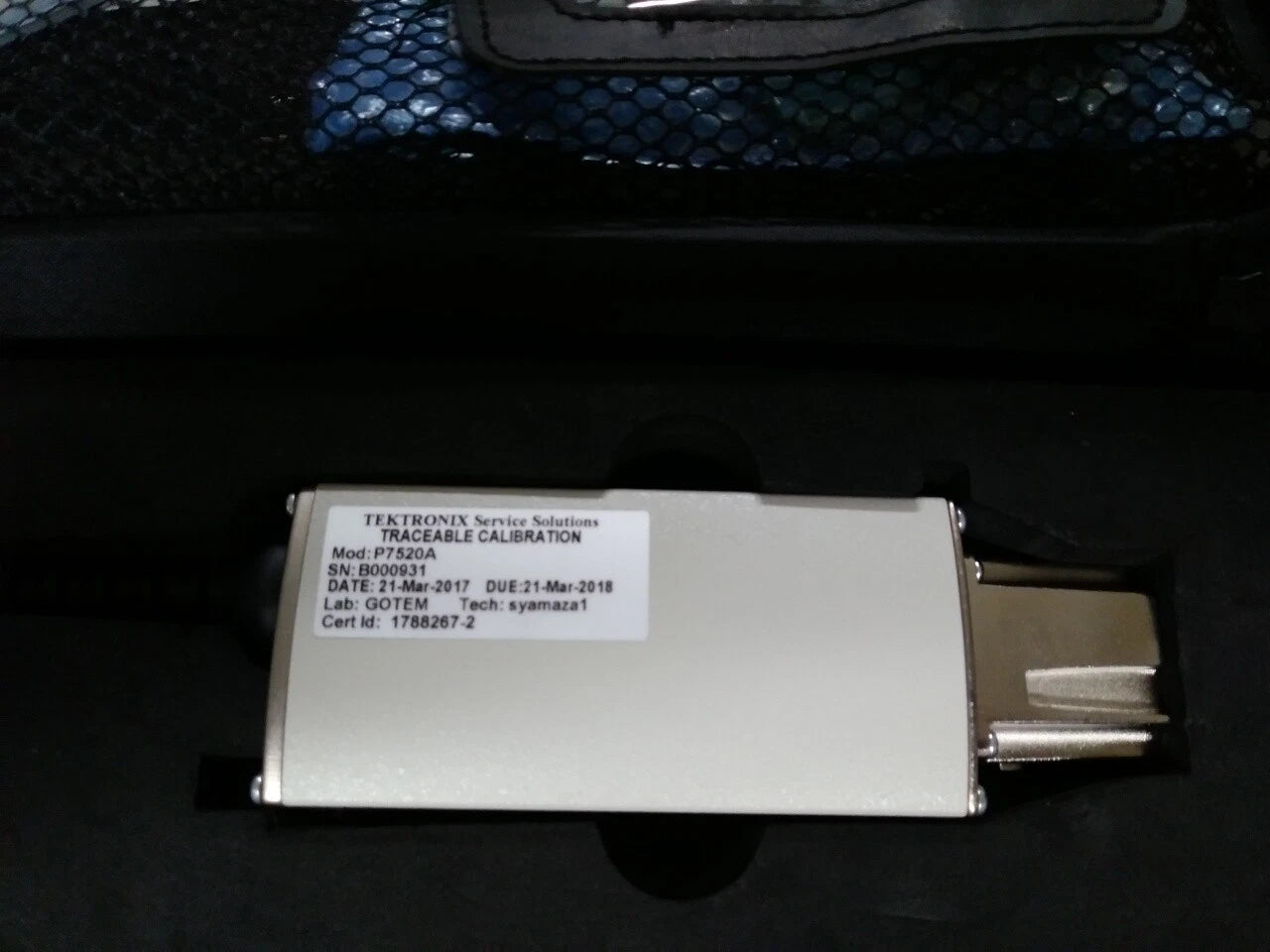 Tektronix' P7520A Probe Differential TriMod Differential Probe, 20GHz,