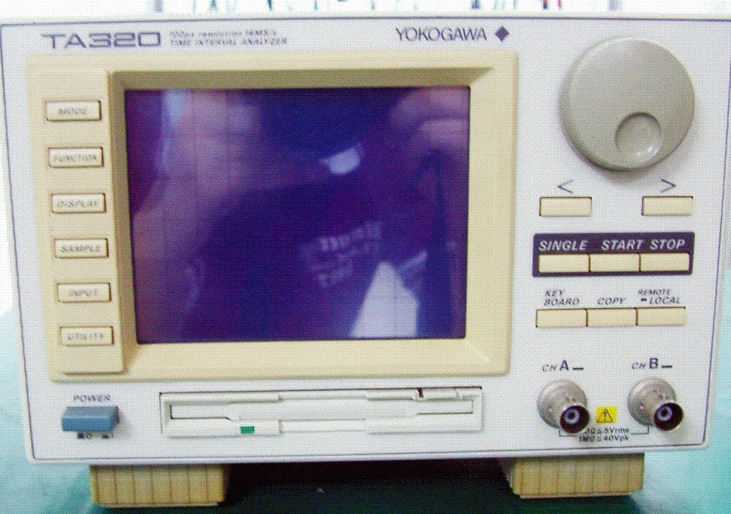 [As is] Yokogawa TA320(704210) Time Interval Analyzer