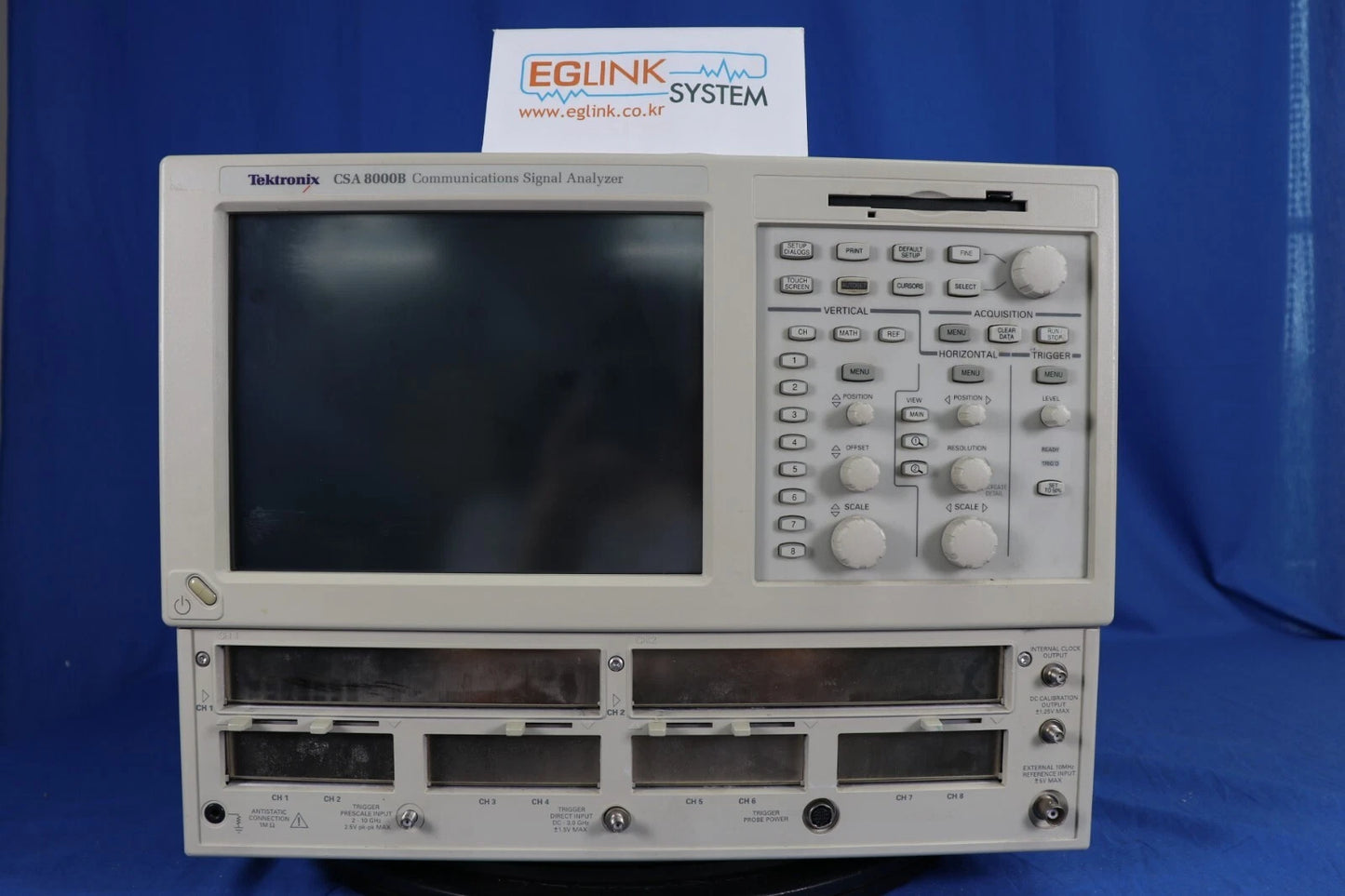 Tektronix CSA8000B DCA mainframe only
