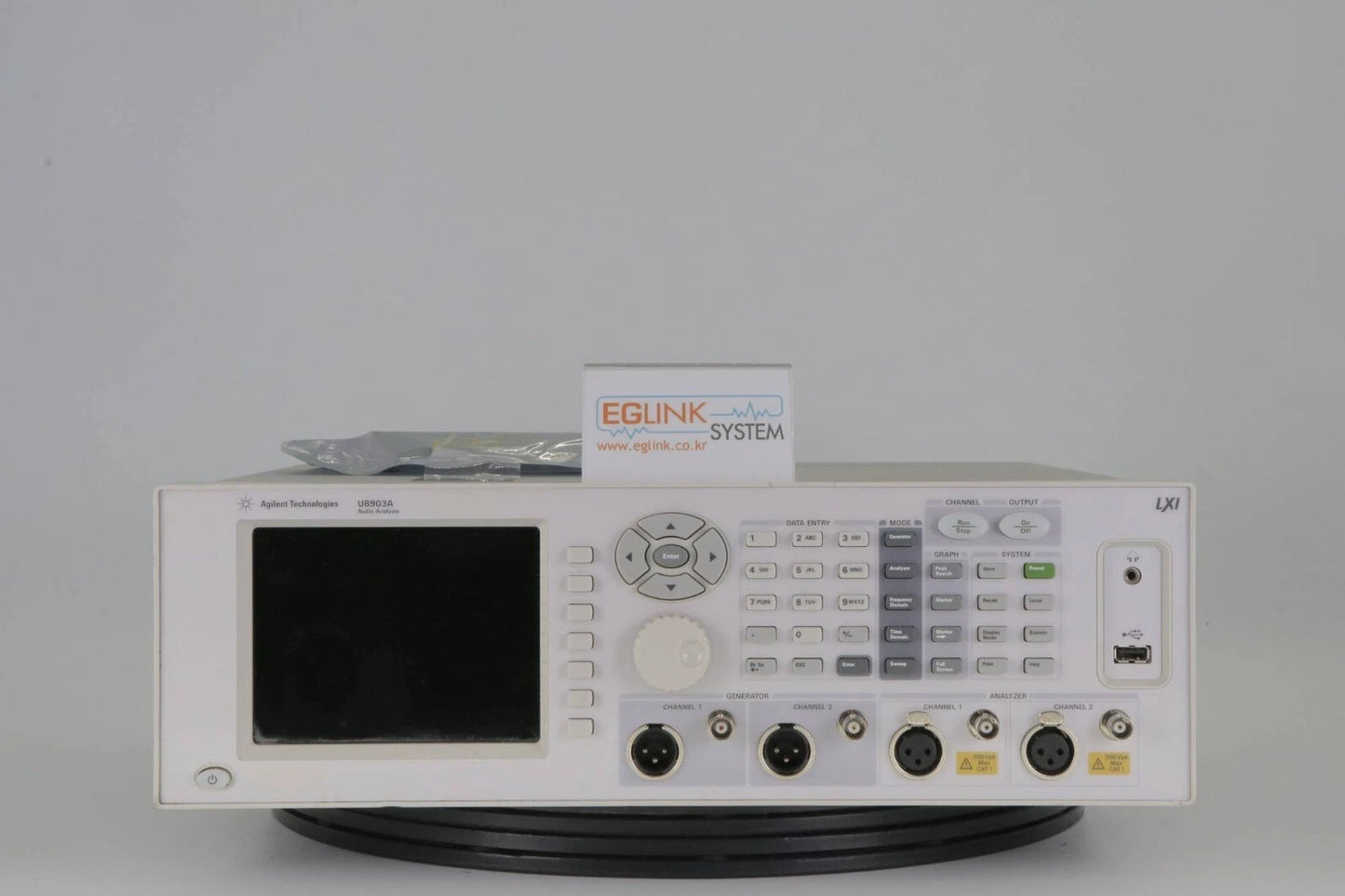 Agilent Audio Analyzer U8903A with opt 200(Analog audio analyzer, two channels)