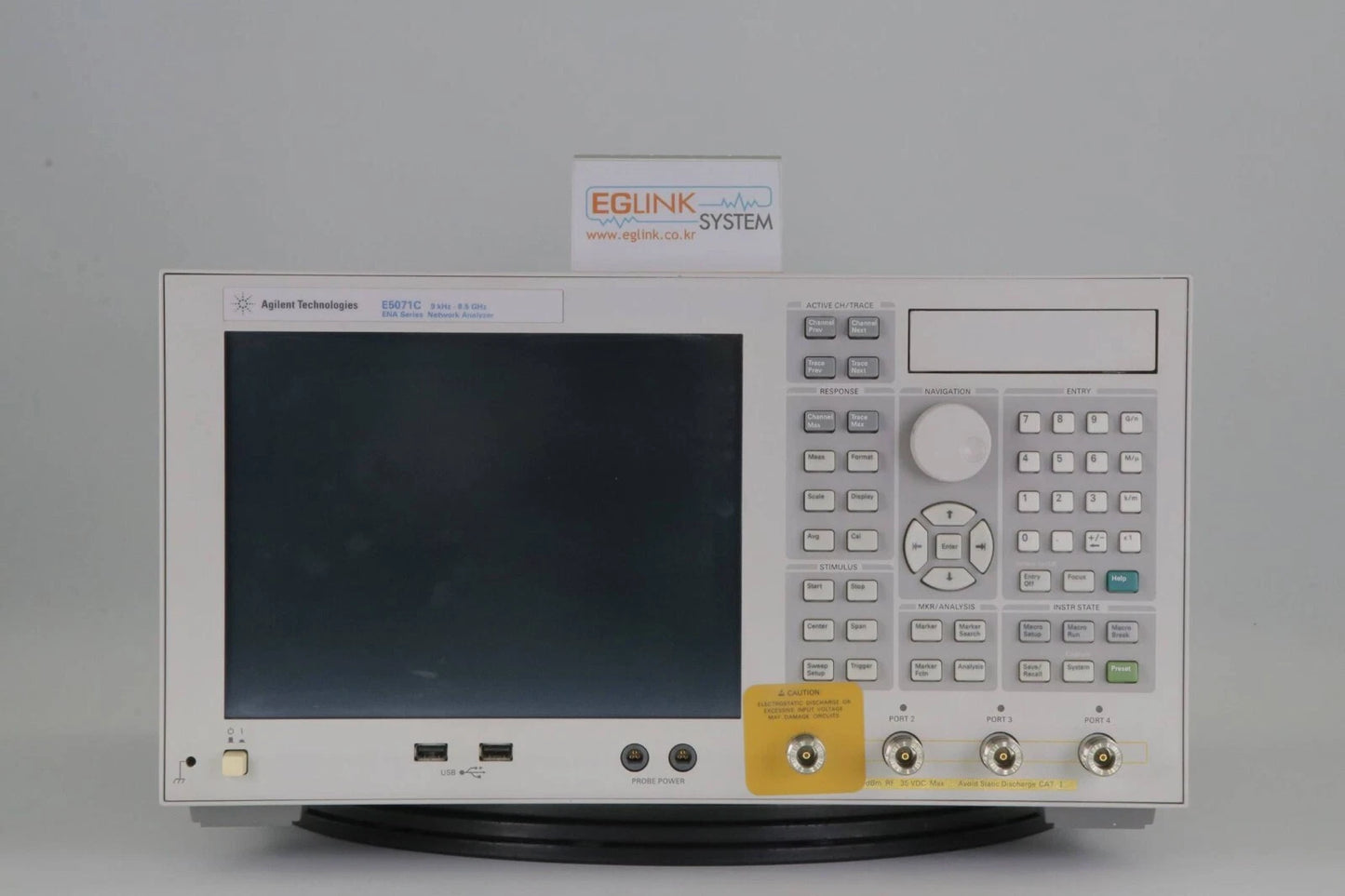 Agilent E5071C Network Analyzer ENA Win XP, opt 019/1E5/ 480/ 790/ 810/ 820