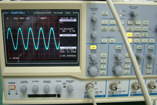 Iwatsu TS-81000 Analog Oscilloscope DC to 1GHz
