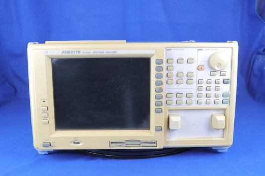 Ando AQ6317B Optical Spectrum Analyzer 600 to 1750nm, SMF, GI (50/125 ??m)