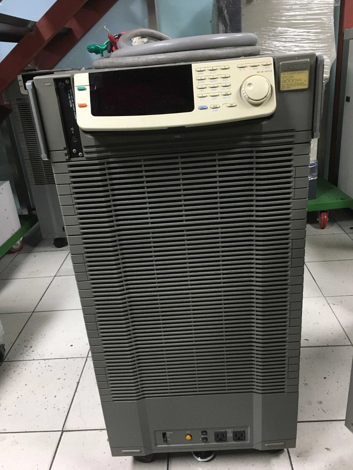 Kikusui PCR8000W Power Supply AC 8KVA, 1~150V/2~300V, 80A/40A, 1~500.0Hz 0.01Hz