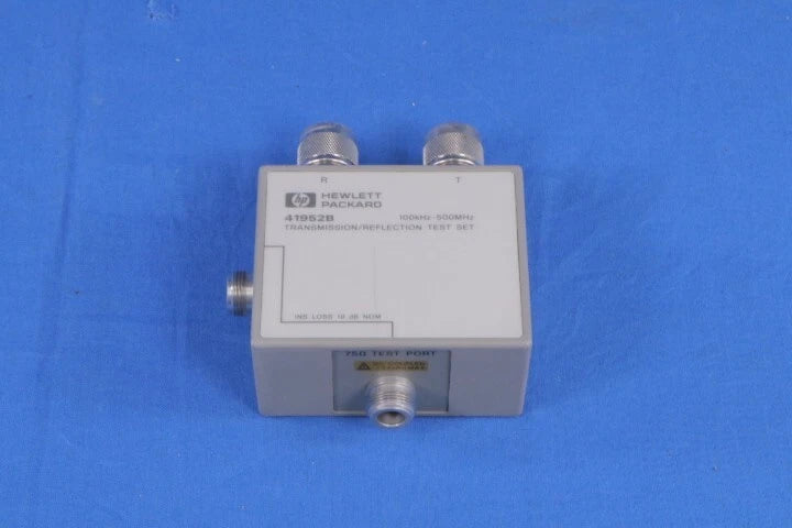 HP 41952B TRANSMISSION/REFLECTION TEST SET 100kHz~500MHz, 75 ohm