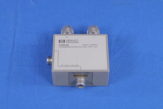 HP 41952B TRANSMISSION/REFLECTION TEST SET 100kHz~500MHz, 75 ohm