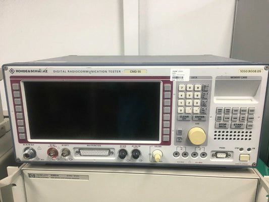 R&S CMD55 Radio Communication Analyzer op B1 B3 B4 B41 B42 B43 B5 B6 B61 B62..