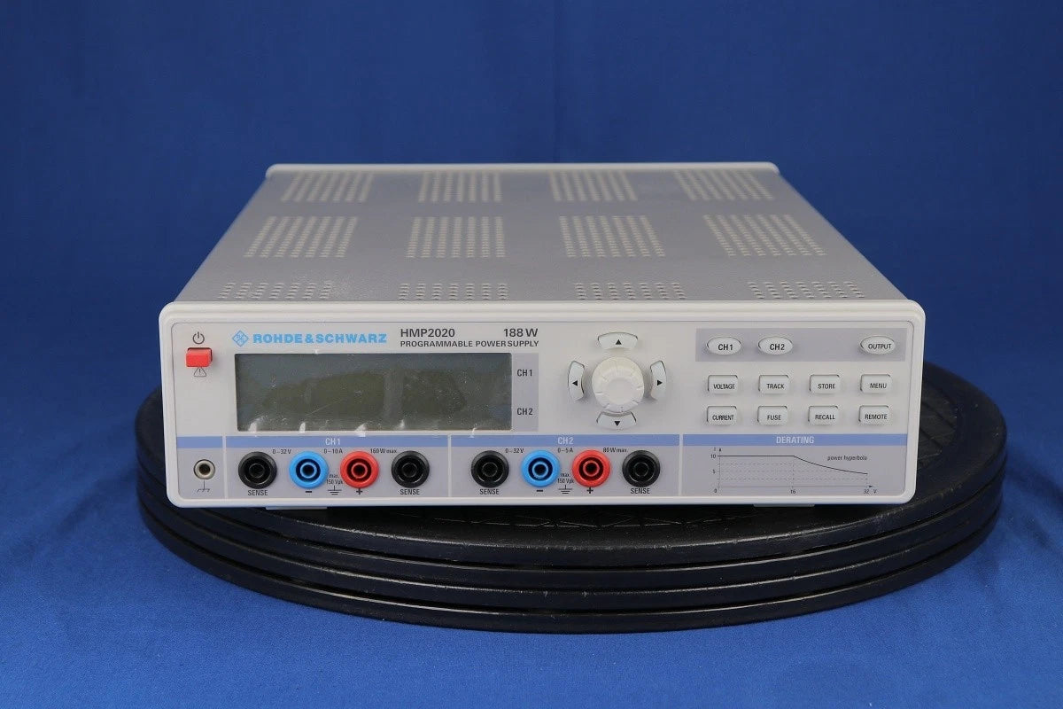 R&S HMP2020 Power Supply DC 2 channels with max. 188 W total output power
