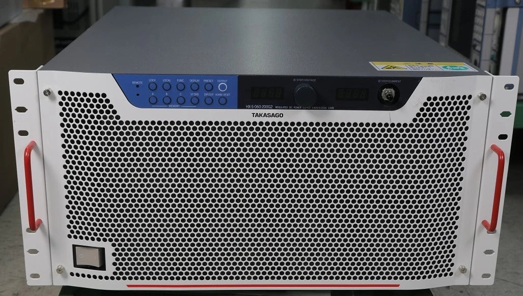 Takasago HX-S-060-200G2 Power Supply DC 60V/200A, 12KW, 0~63V, input:3phase 200v