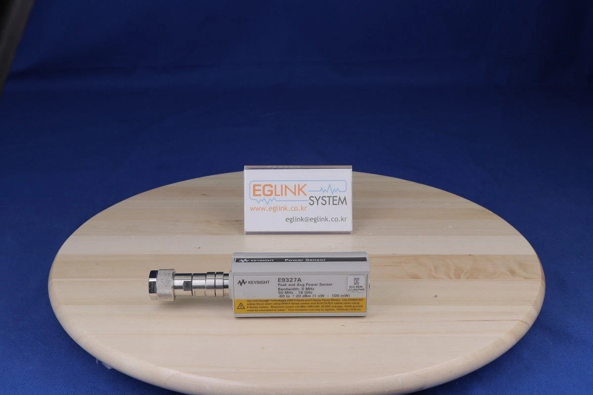 Keysight E9327A RF Power Meter Sensor 50 MHz to 18 GHz, -60 to +20dBm(max), 5MHz