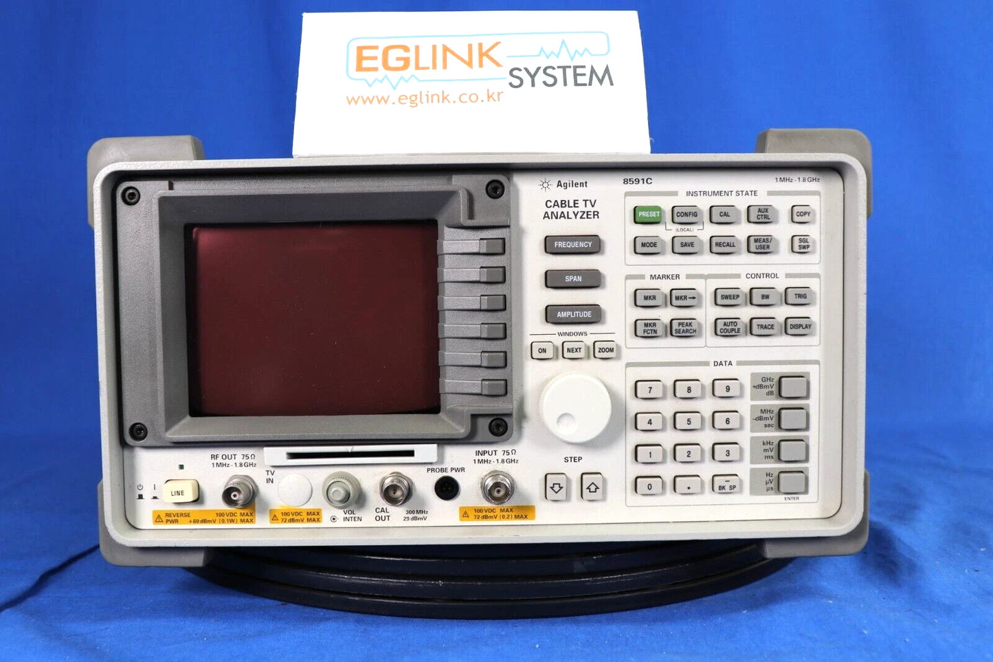 Agilent 8591C Spectrum Analyzer for CATV