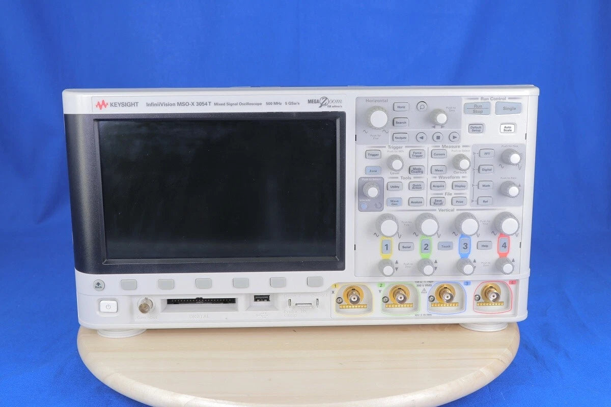 Keysight MSOX3054T Oscilloscope Digital Mixed Signal 500 MHz, 4 Analog Plus 16