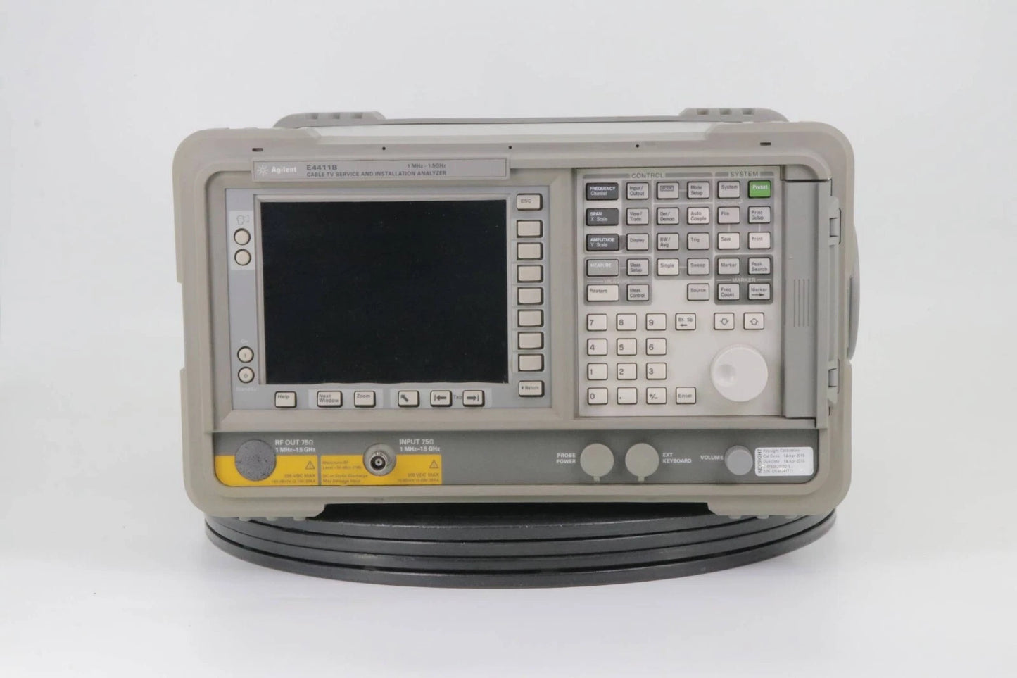 Agilent E4411B Spectrum Analyzer for CATV HDJ(75 ohm)